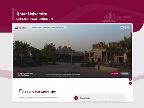 Qatar University - Redesgin