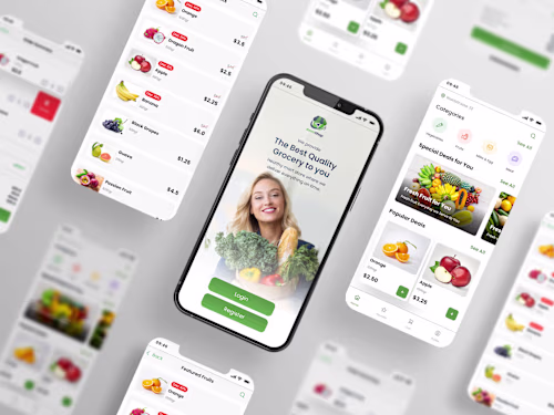 Grocery App UI Design