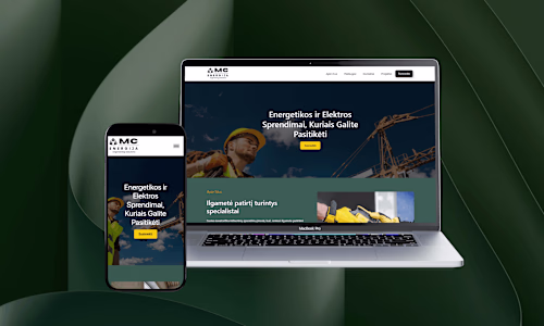 Web development for engineering company