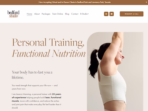 Squarespace website Development