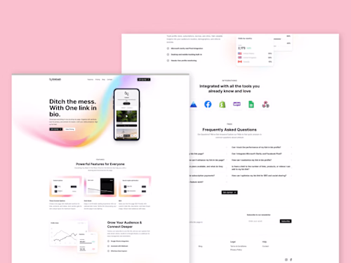 Linklush - Link in bio tool