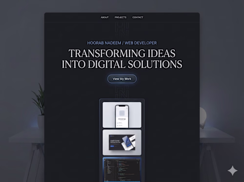 Premium Portfolio Website for Digital