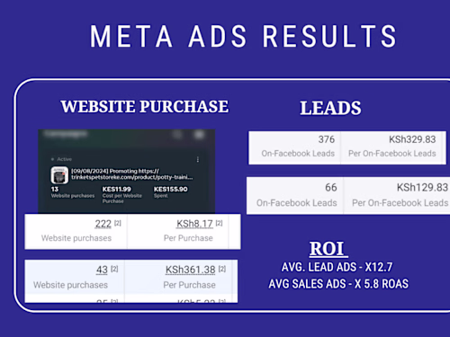 Creating meta ads that bring leads and sales.