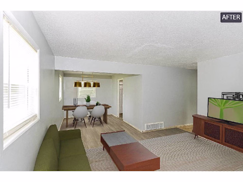 Dining Room Virtual Staging