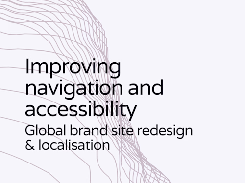 Improving navigation and accessibility