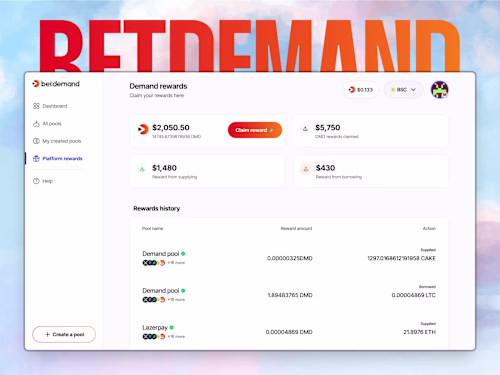 Betdemand: Designing a Frictionless DeFi Lending Experience