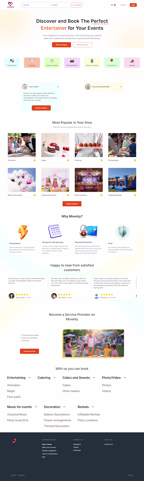 Visual Design for Marketplace MVP (Figma)