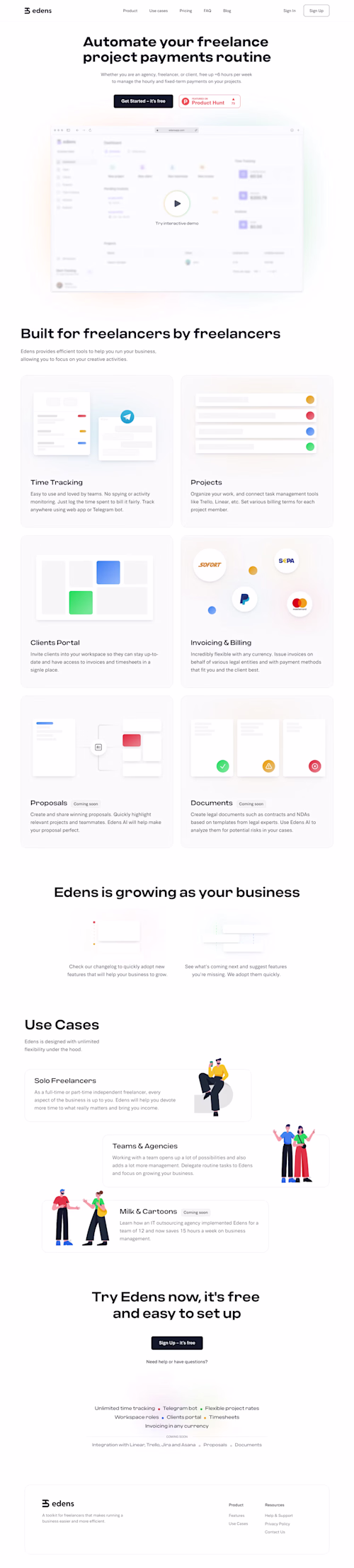 Framer website for SaaS product