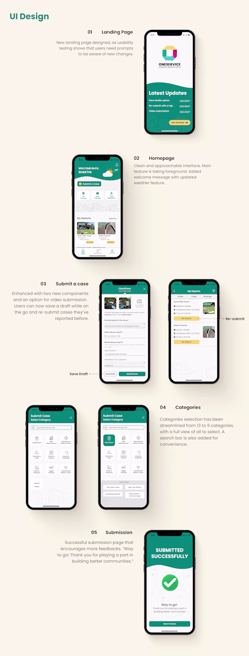 Improving User Experience for a Government App