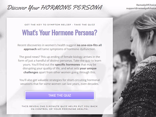 ASK Method-Style Quiz To Analyze Cause Of Menopausal Symptoms