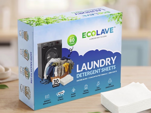 ECOLAVE — Eco-Friendly Laundry Detergent Branding & Packaging