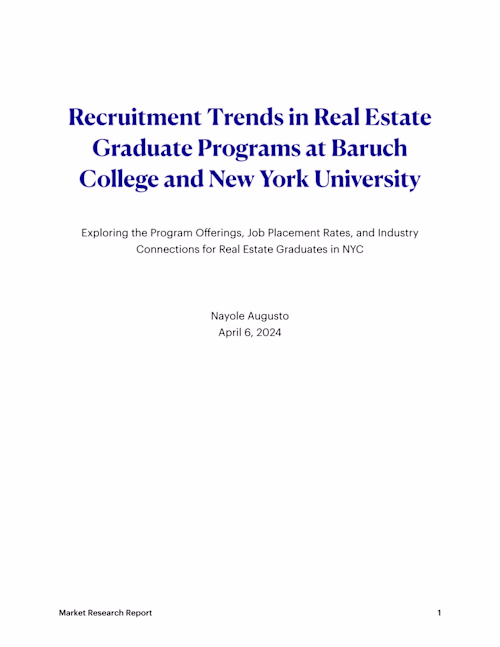 Strategic Market Research Initiative for Masters Program