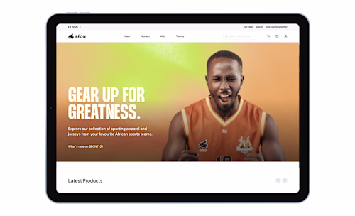 Athletic wears for different sports in Africa