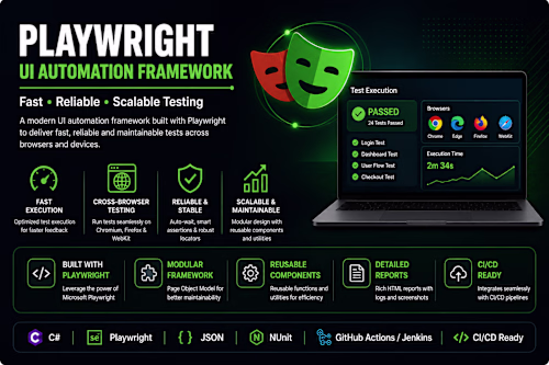 Playwright UI Automation Framework (Reliable