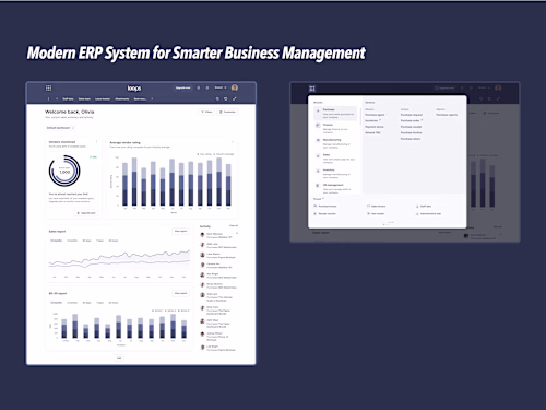 ERP System – Smart Business Management with Intuitive UX