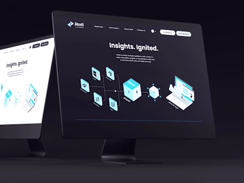 Data Visualization: Motion for Atoti Website