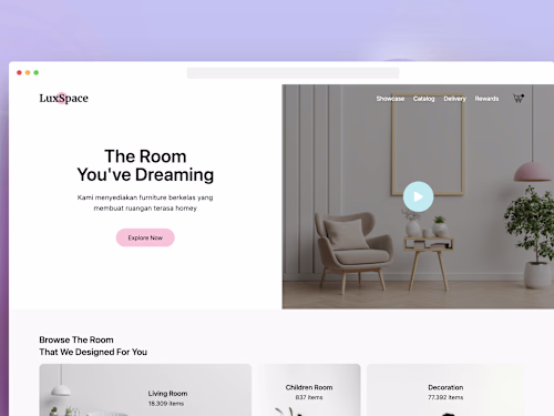 Luxspace - Ecommerce Project