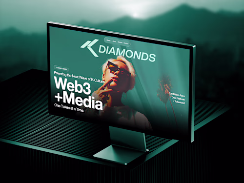 KDiamonds Brand Foundation and Teaser Website