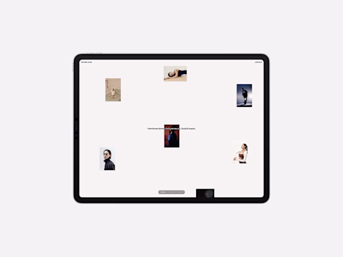 Portfolio Website for a Multidisciplinary Creative