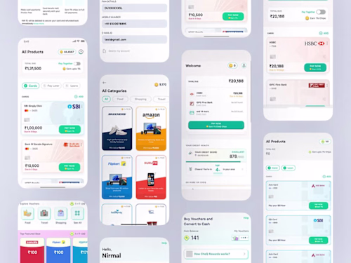 Fintech Mobile App Design