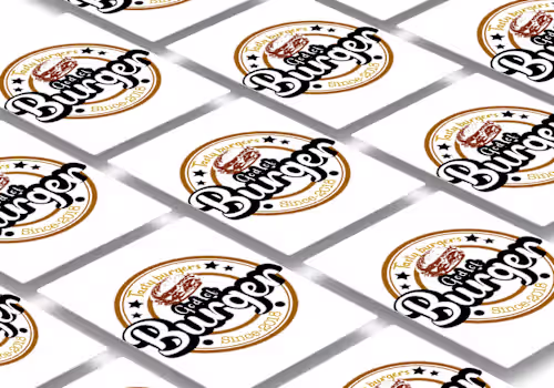 Indulge in Introducing the God of Burger logo :: Behance