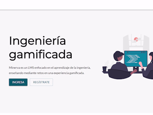 UI & Frontend development of Minerva LMS