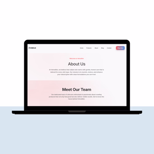 Makeup Brand Website

My role: Showit