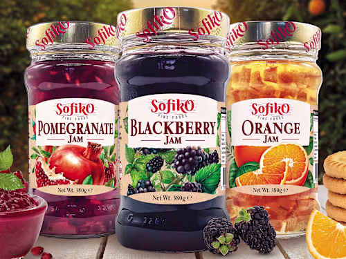 Label designs for Australian jams