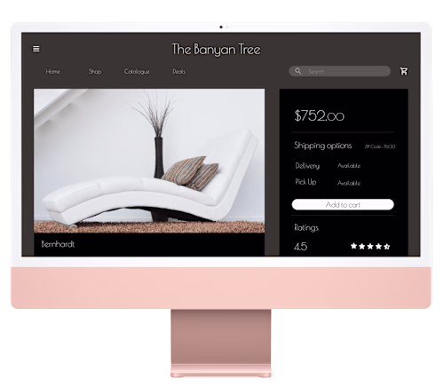 The Banyan Tree - High End Ecommerce Web Design