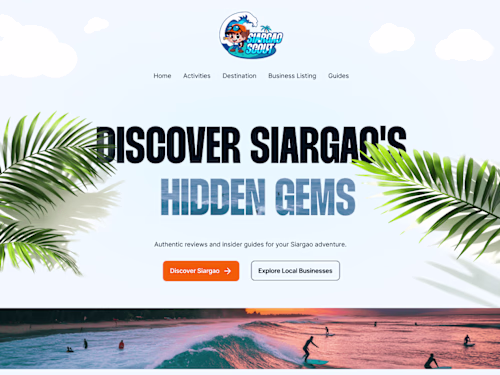 Interactive Website Design - Animation and Prototype