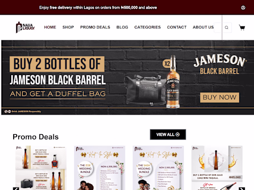 Naija Liquor – Online Liquor Store Website