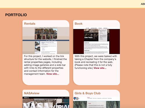 Creating a Website with Dreamweaver using HTML/CSS/JS