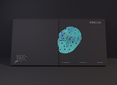 Booklet for detective agency