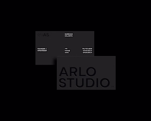 ARLO STUDIO Brand Identity Development