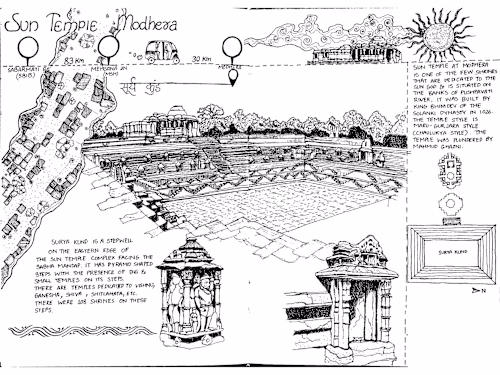 Intricate Architecture: Hand Drawn Sketches of Buildings