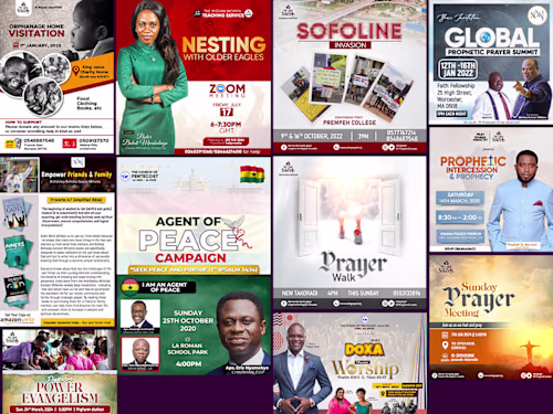   Boost Church Attendance and Events with Pro Flyer Design