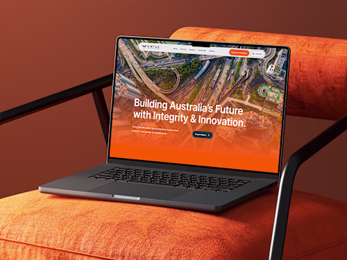 Website Design for Virtus Infrastructure