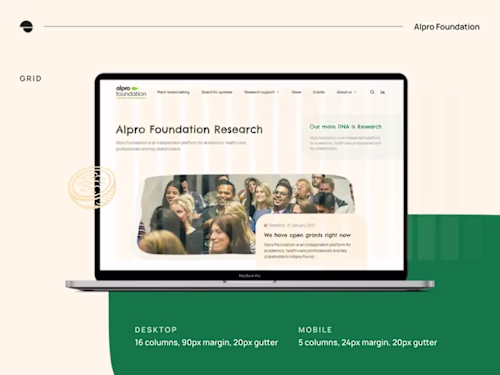 Alpro Foundation - Strengthening the brand authority
