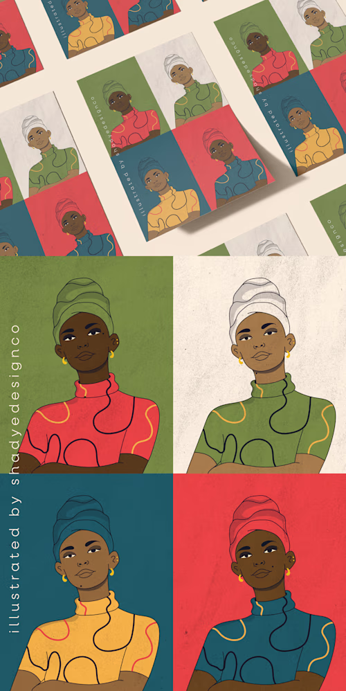 Portrait Illustration - Poster