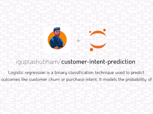 GitHub - iguptashubham/customer-intent-prediction: Logistic reg…