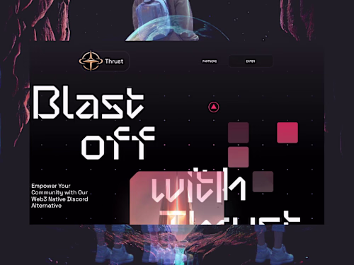 Thrust Network – Design and Dev for Crypto&Blockchain company