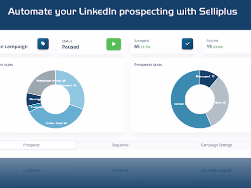 Selliplus - Chrome extension for LinkedIn automation