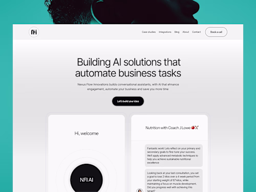 NFI - Webdesign + Framer dev