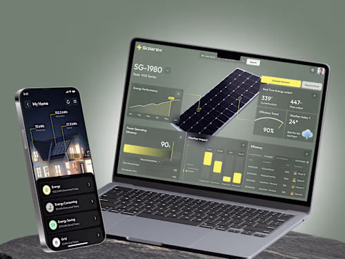 Solarex: Energy Web & Dashboard 