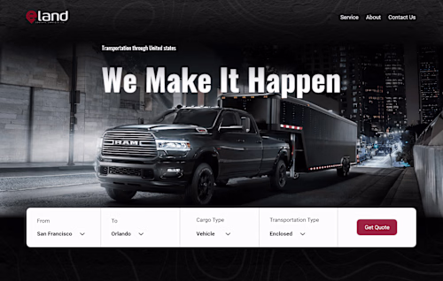 Website - Eland Transportation Services