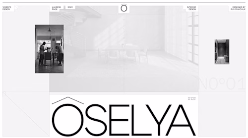 OSELYA Interior design studio | Premium website design 