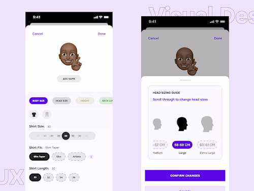 Avatar Profiles for Manual Body Measurements