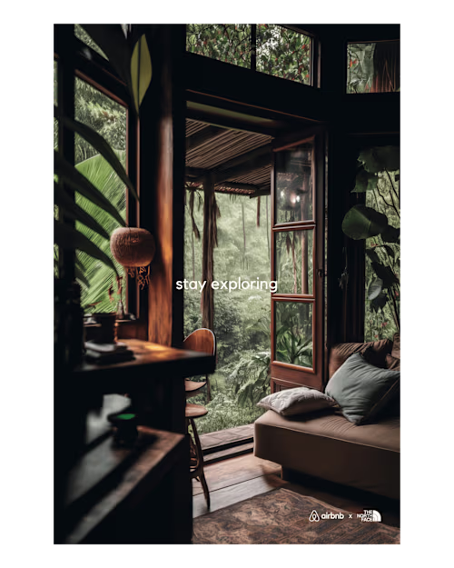 Stay Exploring. The North Face x Airbnb