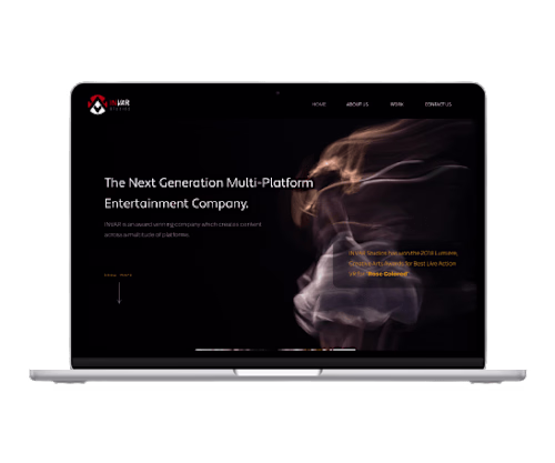 Web Design for Invar Studios