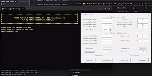 Ethereum Blockchain Volume Bot (Market Maker)